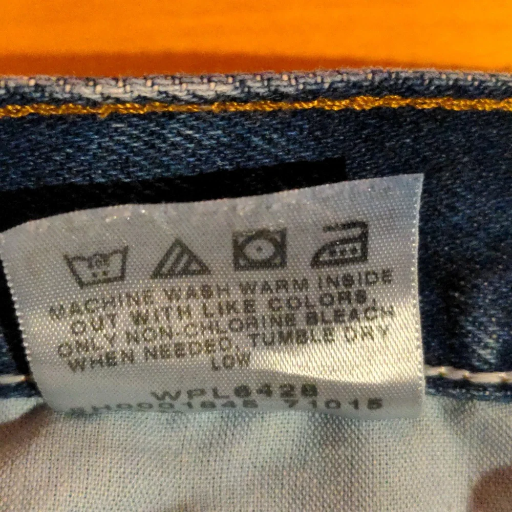 Men's Rustler 32x30 blue jeans 100% cotton - Picture 6 of 7